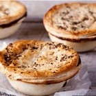 Peppered steak pie