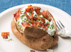 Baked potatoes